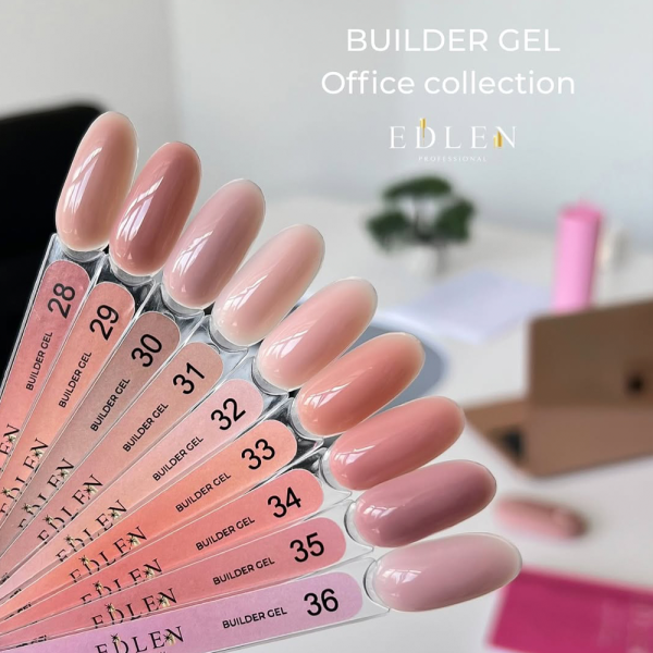 Builder gel Office Edlen №34 30ml - All Pro Beauty