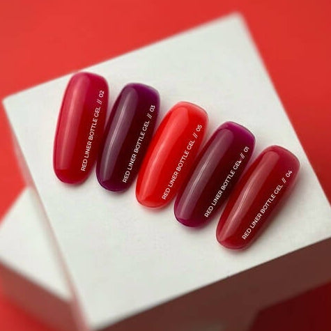 Siller Red Liner Bottel Gel No2 (15ml) - All Pro Beauty