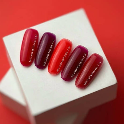 Siller Red Liner Bottle Gel No3 (15ml) - All Pro Beauty