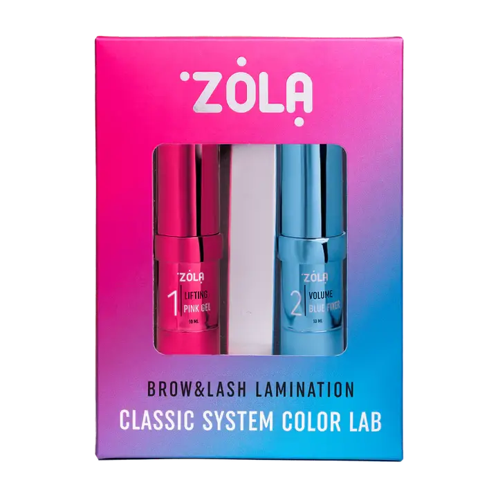 ZOLA Brow&Lash Lamination Classic System Color Lab Set