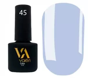 Valeri Nail gel polish No45 (cold light gray, enamel), 6 ml