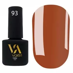 Valeri Nail gel polish No93 (pumpkin, enamel), 6 ml