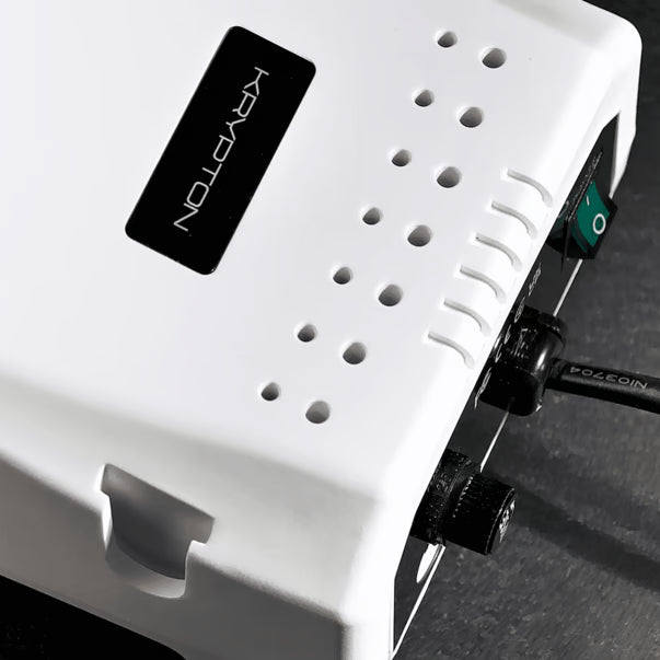 KRYPTON II XPS-300 nail drill (Krypton) for manicure and pedicure, 70W, 30,000 rpm, with lightweight handle (white)