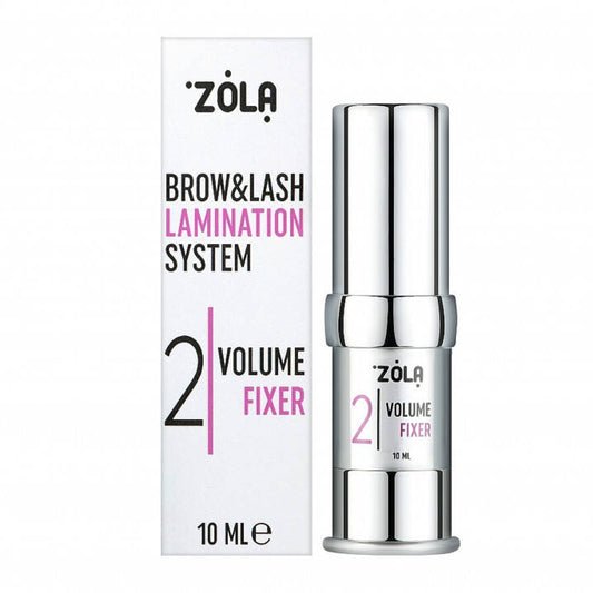 ZOLA Compound for lamination 02 Volume Fixer, 10 ml