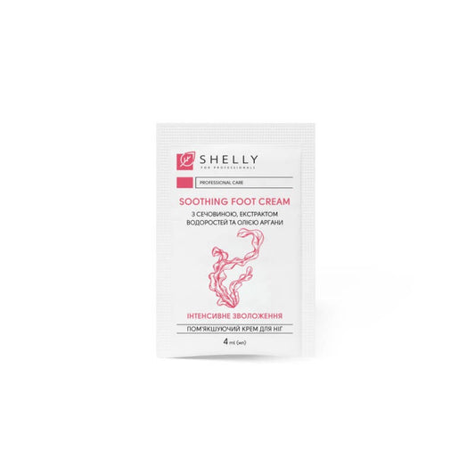 Softening foot cream with urea, algae extract and argan oil Shelly 4 ml