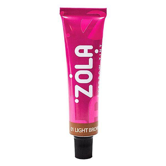ZOLA Eyebrow Tint With Collagen 01 Light Brown, 15ml