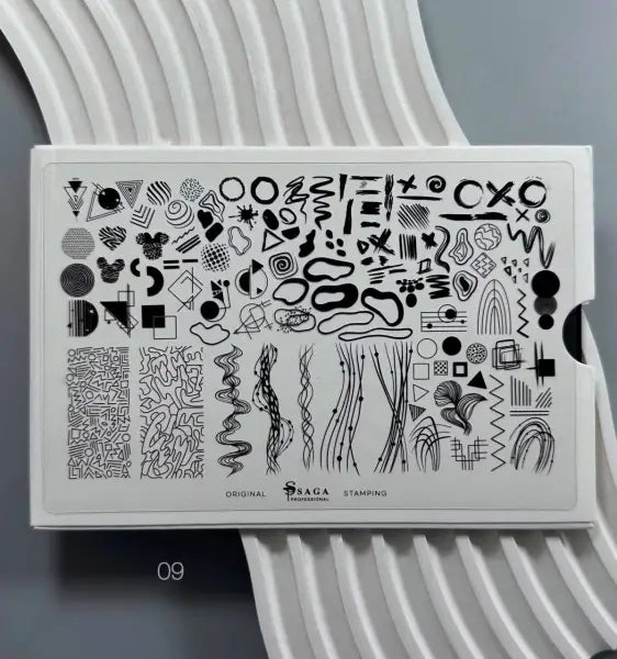 Saga Stemping Plate #09 "Space"