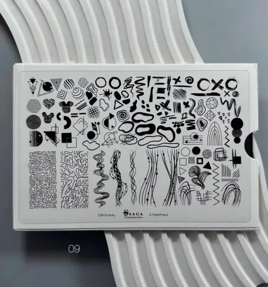 Saga Stemping Plate #09 "Space"