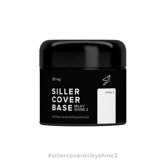 Siller Cover Base Milky (8ml,15ml,30ml) — 8ml - All Pro Beauty