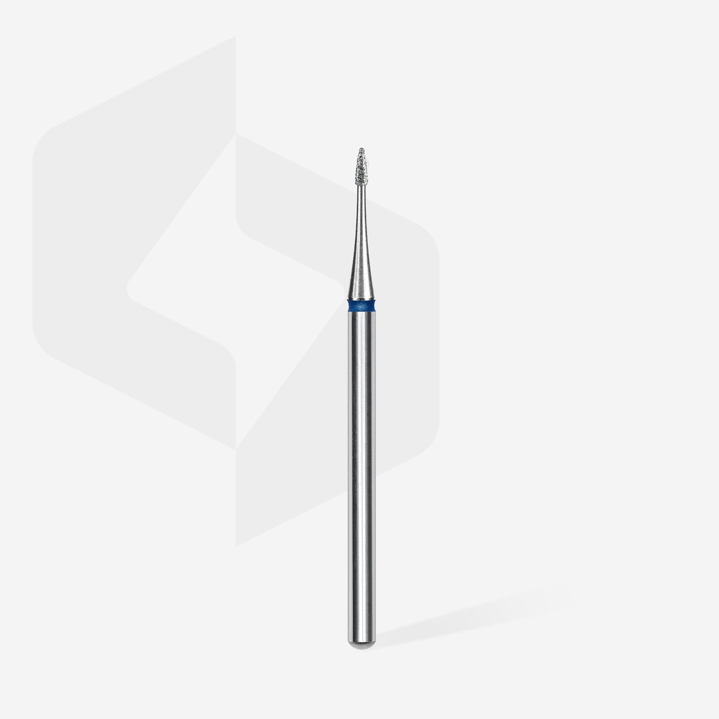 STALEKS Diamond nail drill bit flame mini blue EXPERT head diameter 1 mm / working part 3 mm