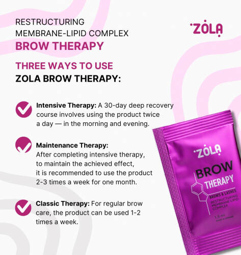ZOLA Restructuring Membrane-Lipid Complex Brow Therapy 1.5 ml