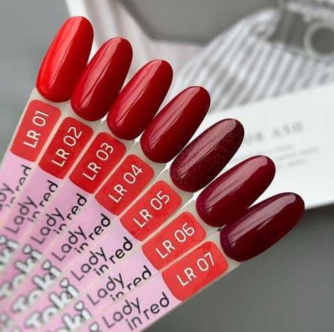 Toki-Toki Gel polish Lady in Red #07