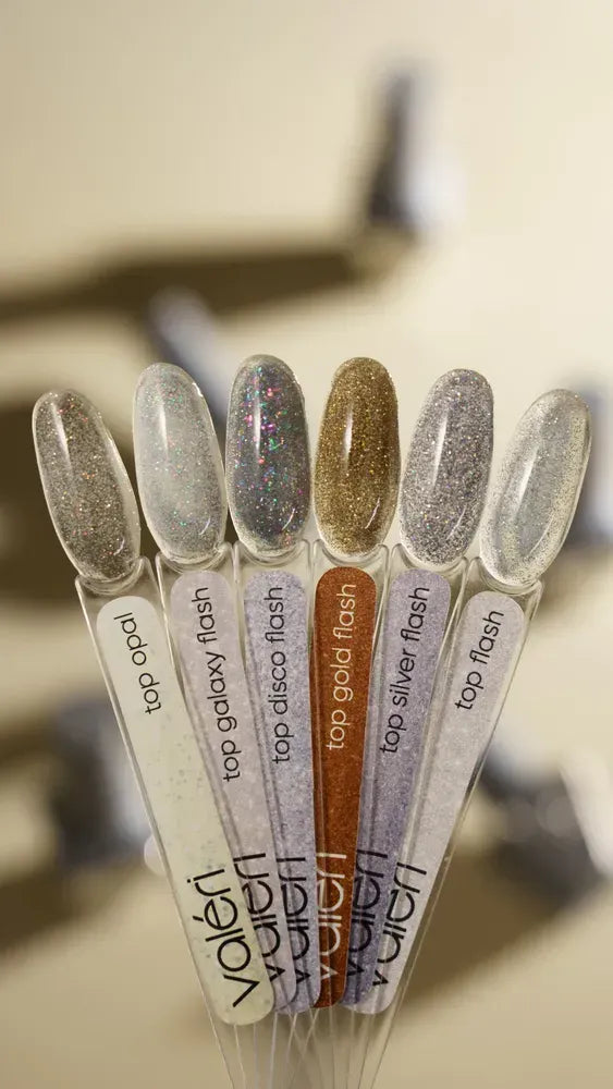 Valeri Top Silver Flash 6ml - All Pro Beauty