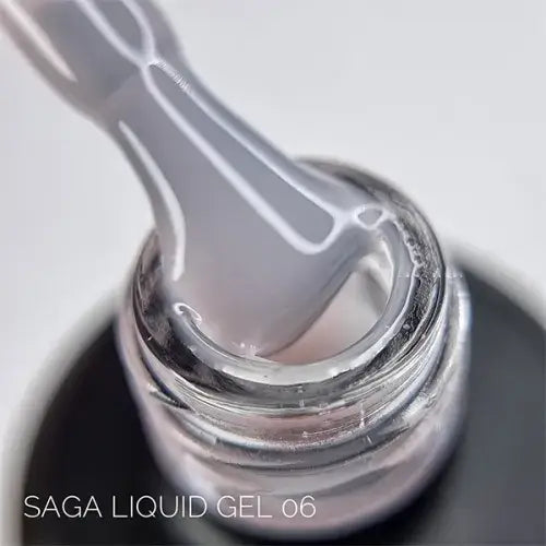 SAGA LIQUID GEL (15ml) No6 Milky beige - All Pro Beauty