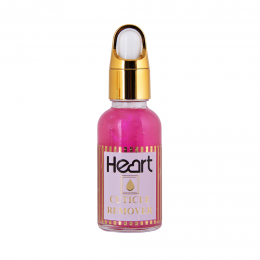 Cuticle remover Heart 30 ml, Pink