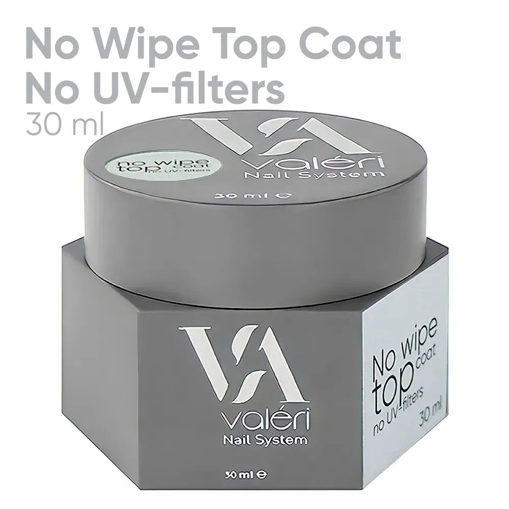 Valeri Top Non Wipe (no UV-filters), 30 ml - All Pro Beauty