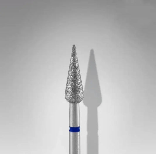 Premium diamond nail drill bit  Drop Blue 0.42 (Formula Pro, Ukraine)