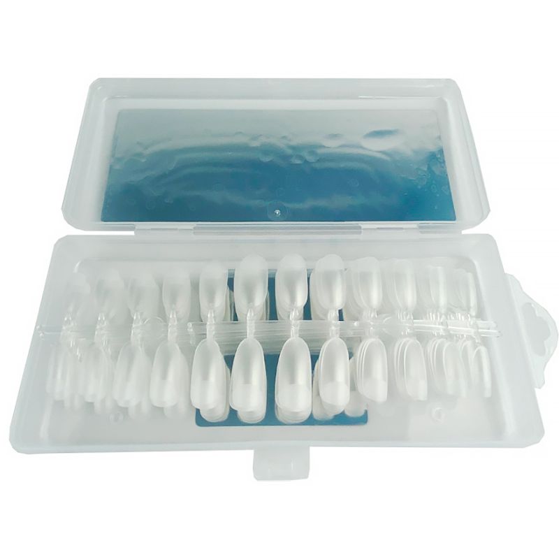 Professional Nail Gel Tips Oval, 240pcs - All Pro Beauty