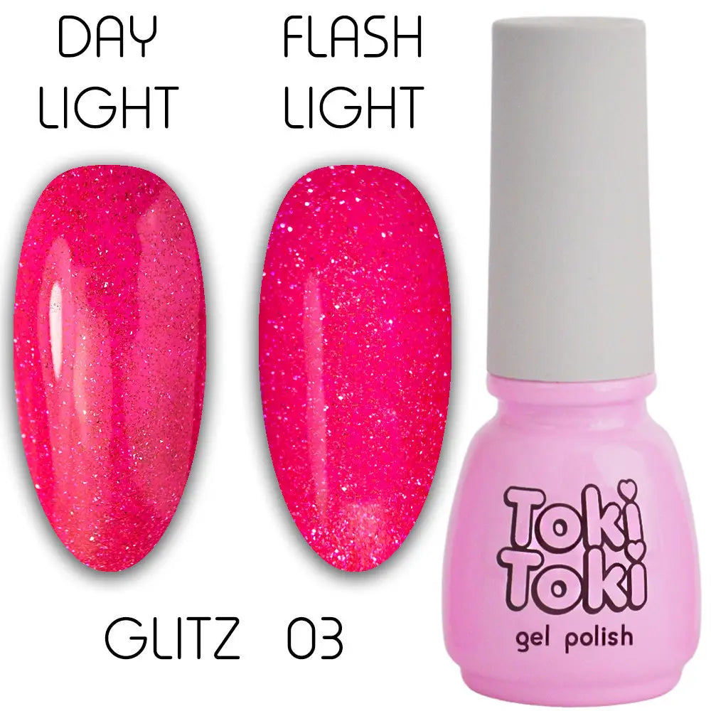 Toki-Toki Glitz gel polish GZ03-5ml
