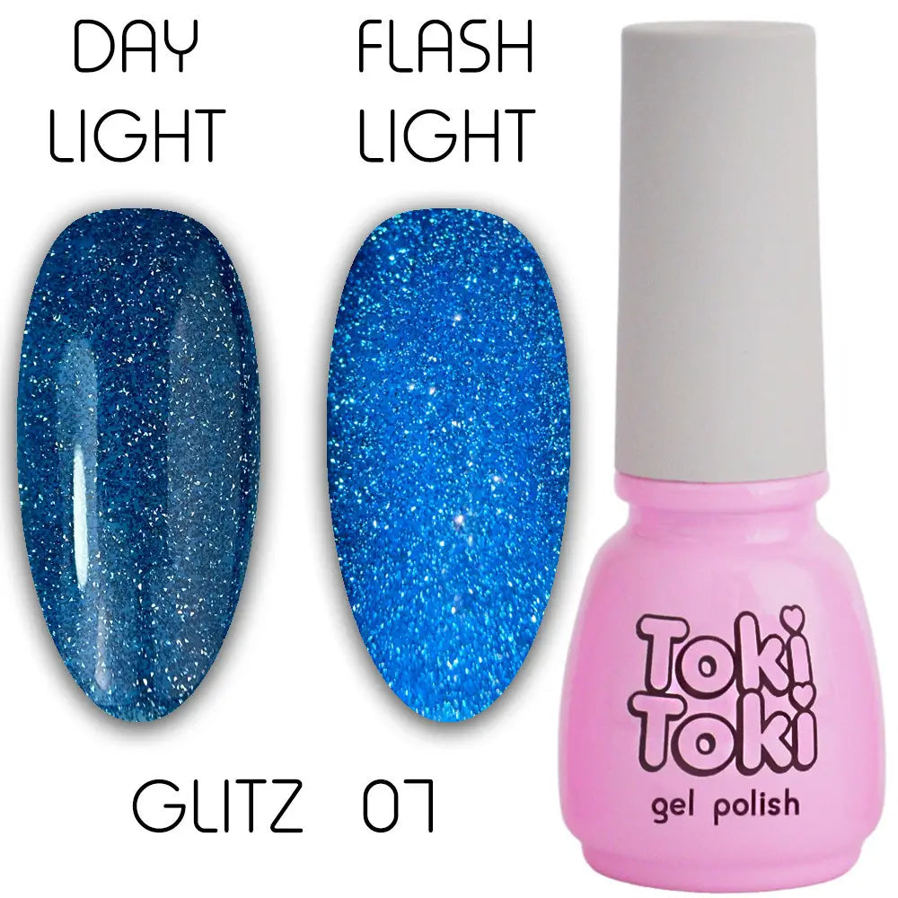 Toki-Toki Glitz gel polish GZ07-5ml