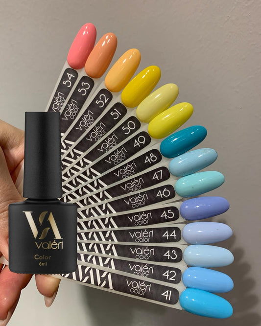 Valeri Nail gel polish No47 (celestial, enamel), 6 ml - All Pro Beauty