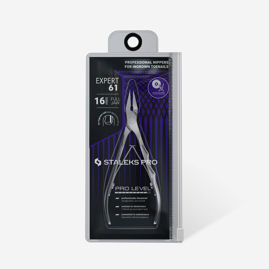 STALEKS Professional nippers for ingrown toenails EXPERT 61 16 mm