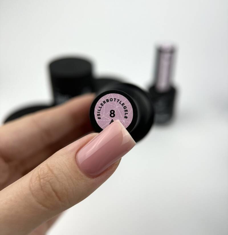Siller Bottle Gel No8 (15ml) - All Pro Beauty