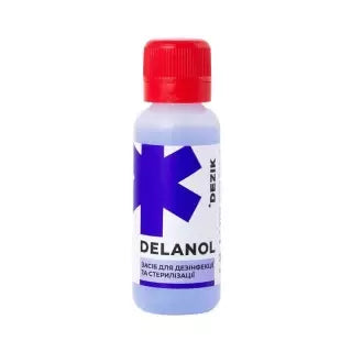 Delanol - Disinfectant and sterilizer for instruments, 20 ml