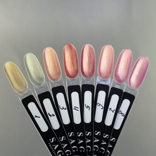 SAGA professional Gel polish Amber cat 02, 10 ml