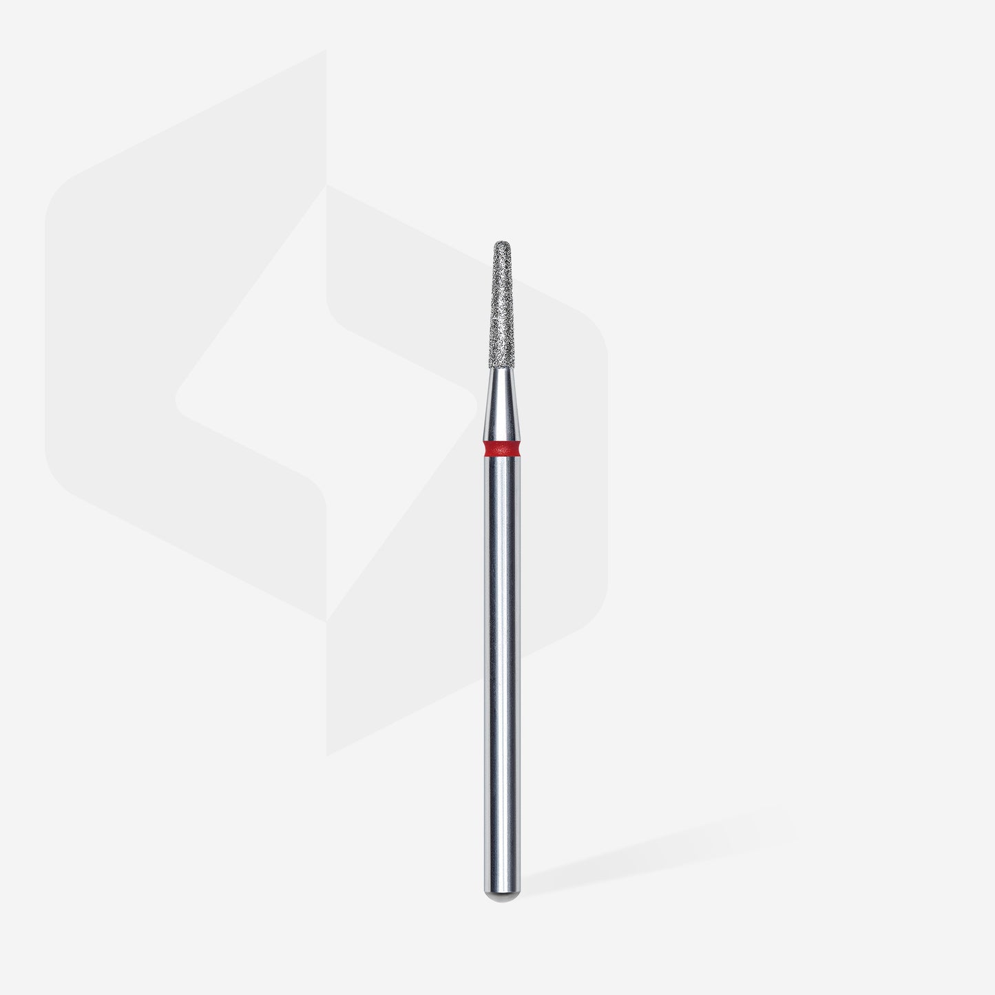 STALEKS Diamond nail drill bit frustum red EXPERT head diameter 1,8 mm / working part 8 mm