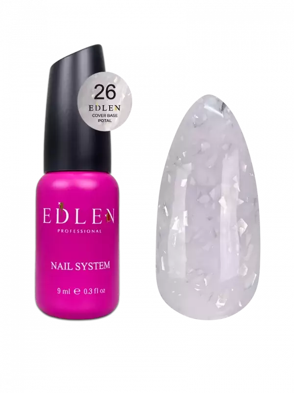 Edlen Nail Cover Base Potal No26 (9ml)