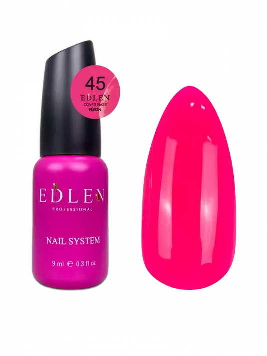 Edlen Nail Cover  Base Neon  No45 (9ml)