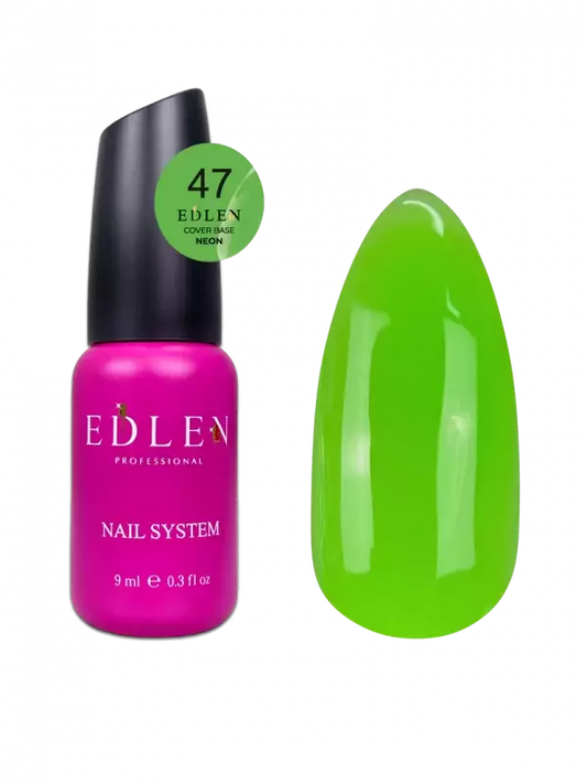 Edlen Nail Cover  Base Neon  No47 (9ml)