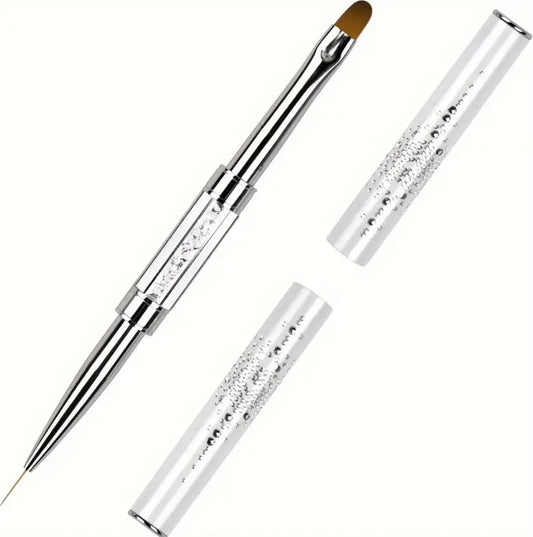Nail brush double sided