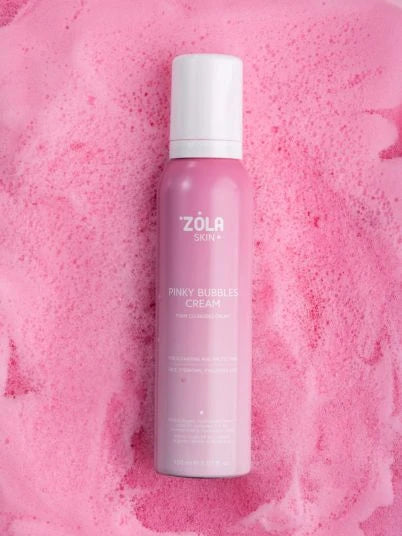 ZOLA SKIN Foam cleansing cream Pinky Bubbles Cream