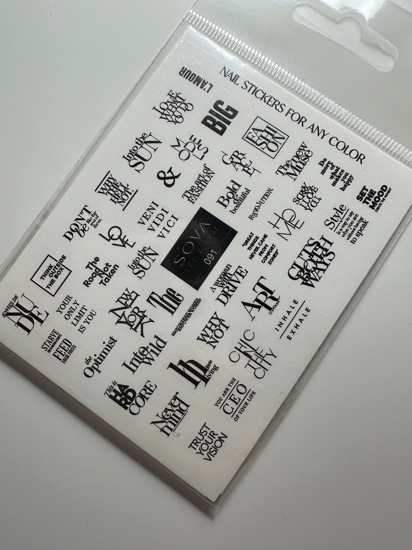 SOVADECOR Sticker 091