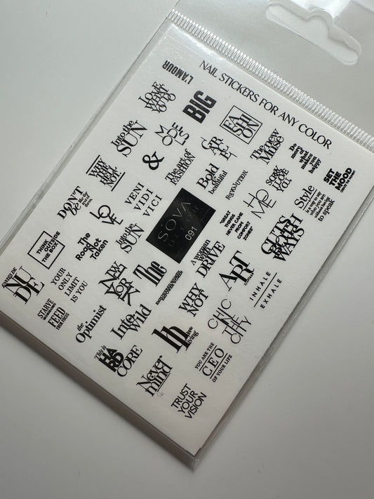 SOVADECOR Sticker 091