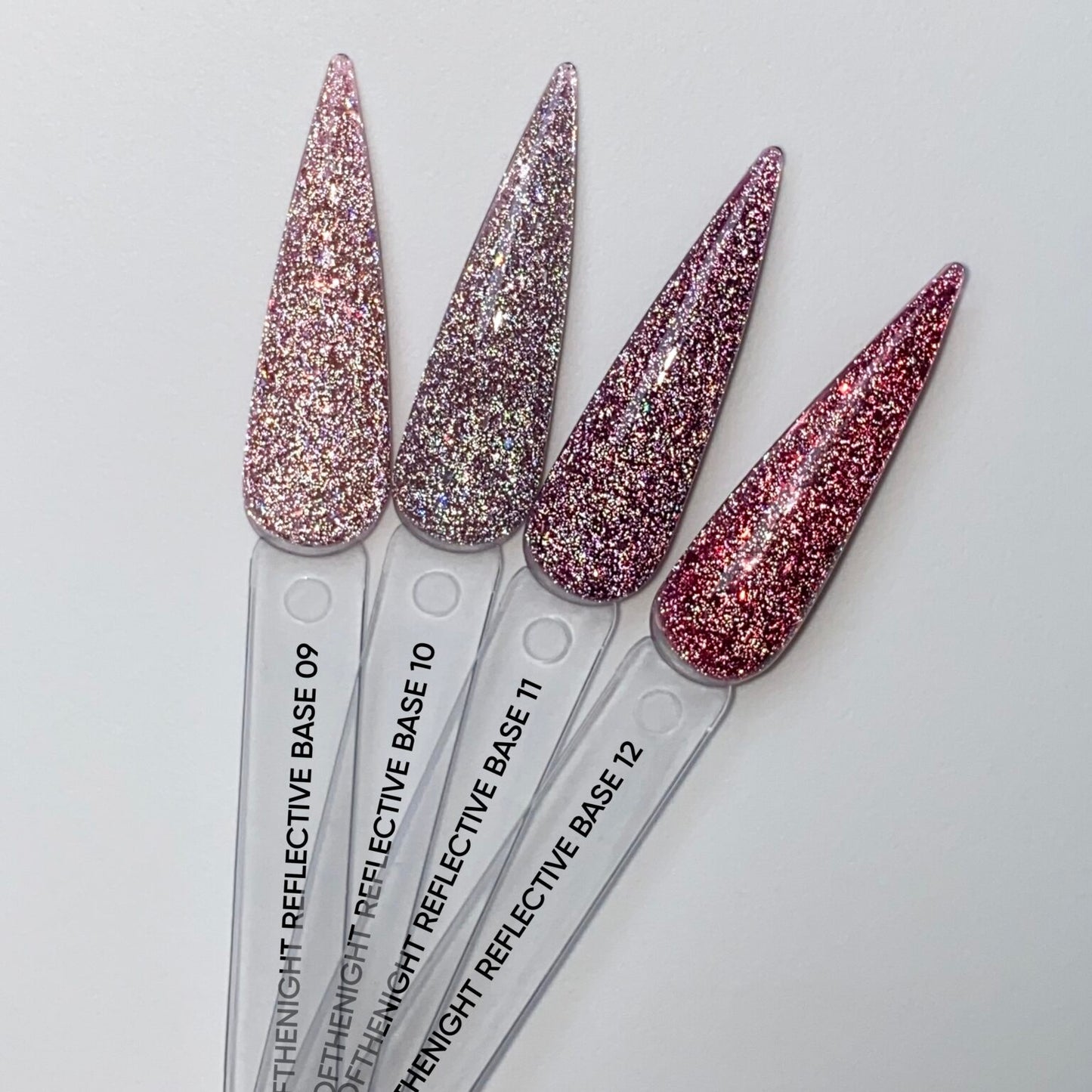 NAILSOFTHENIGHT Reflective base 12 — camouflage reflective base with shimmer, 10 ml