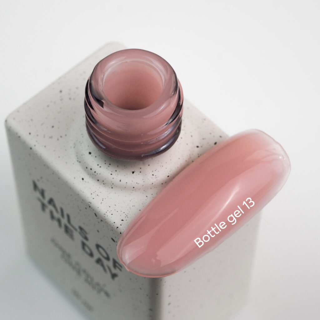 NAILSOFTHEDAY Bottle gel 13 — ultra-strong gel for nails, 10 ml
