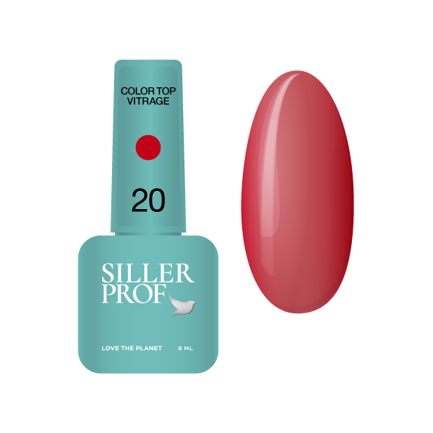 Siller Color Top Vitrage №20, 8ml