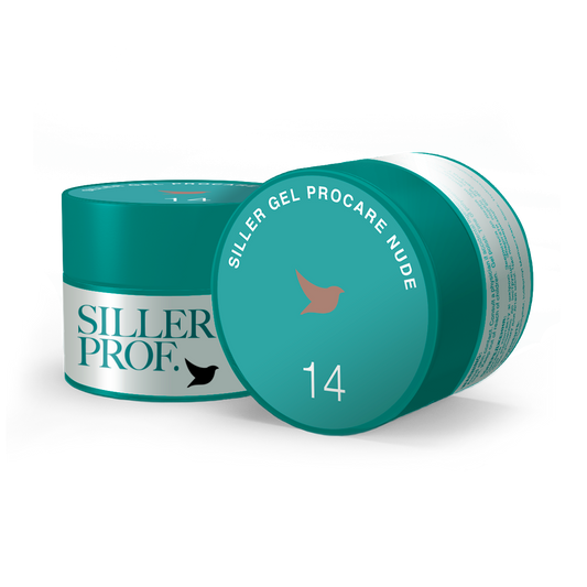 Siller Gel ProCare NUDE Nail Gel No. 14, 15 ml - All Pro Beauty