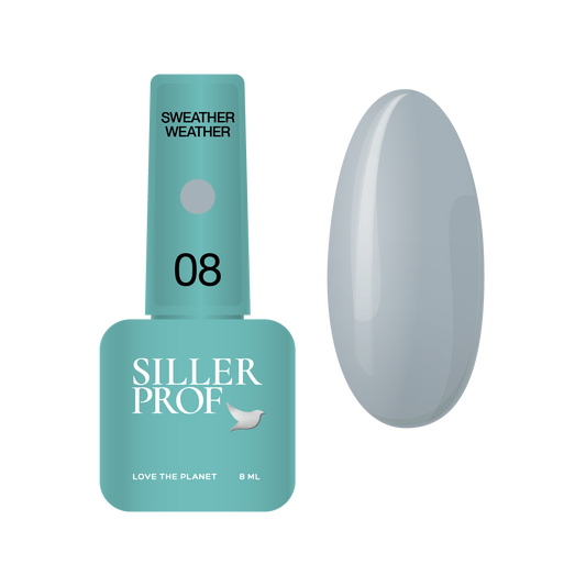 Siller Sweather Weather Gel Polish No. 08, 8 ml