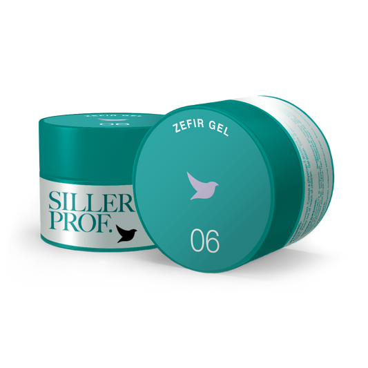 Siller Zefir Gel 06 Nail Gel, 15 ml - All Pro Beauty