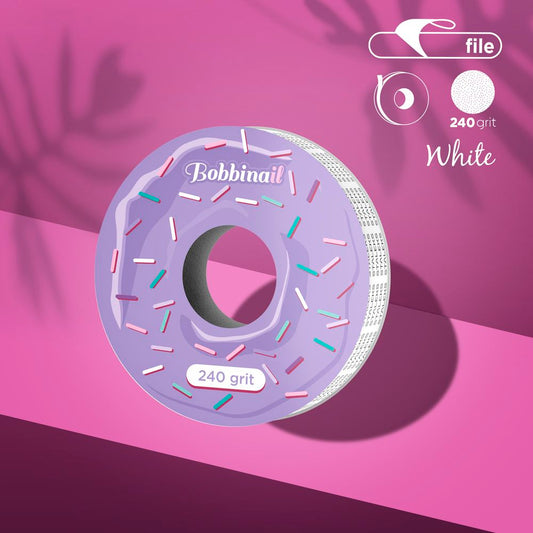 STALEKS Disposable white abrasive tape EXPERT for the plastic case (ATS- 180 ,240grit)