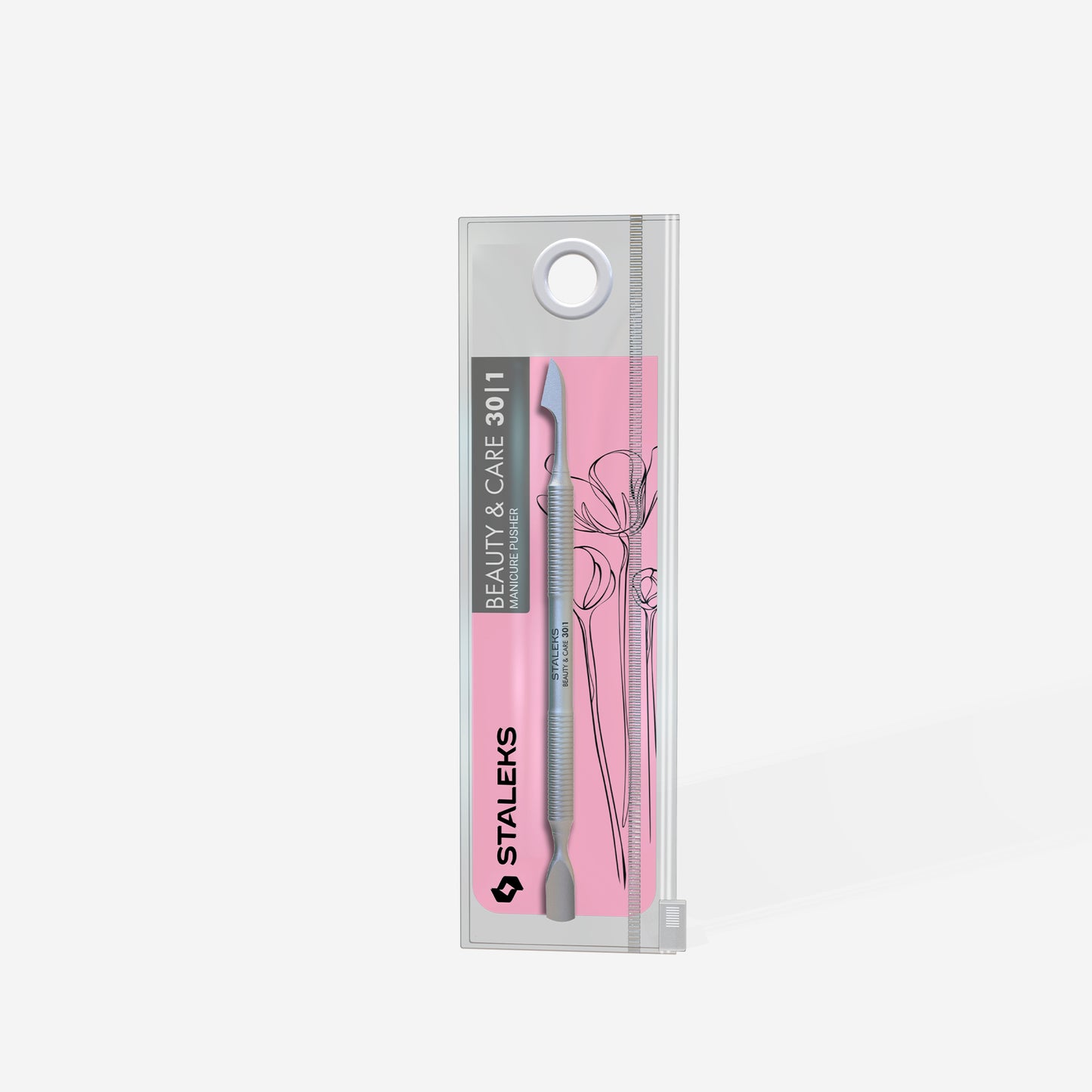 STALEKS Manicure pusher BEAUTY & CARE 30 TYPE 1 (rounded narrow pusher and cleaner)