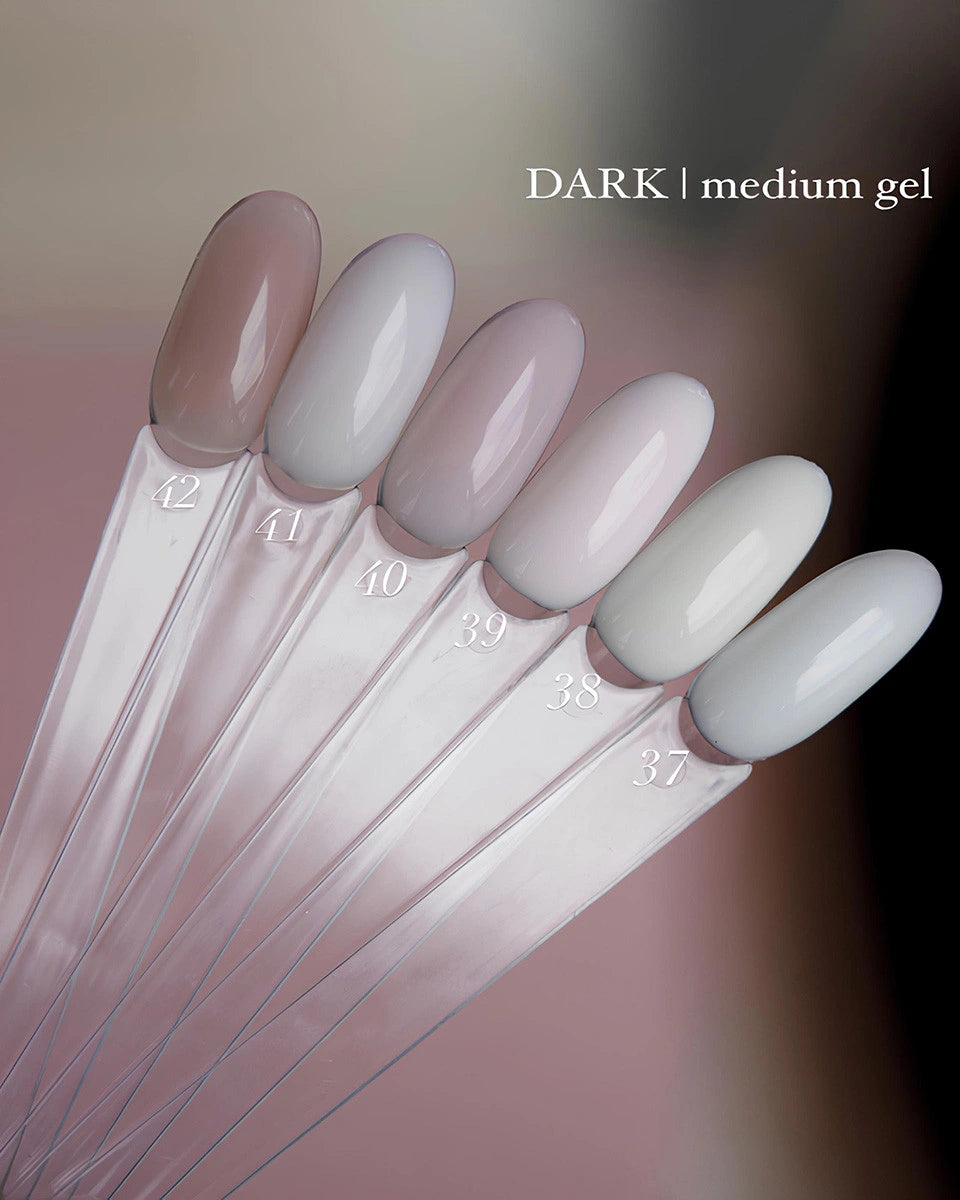 DARK Medium Gel №37, 15 ml - All Pro Beauty