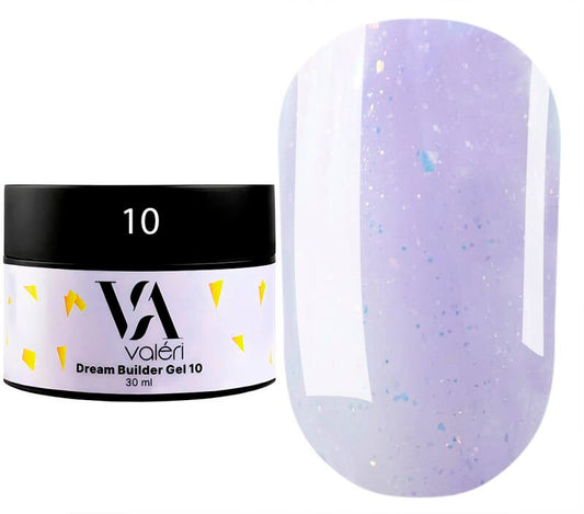 Builder Gel DREAM COLLECTION Valeri №10 30ml