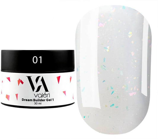 Builder Gel DREAM COLLECTION Valeri №01 30ml