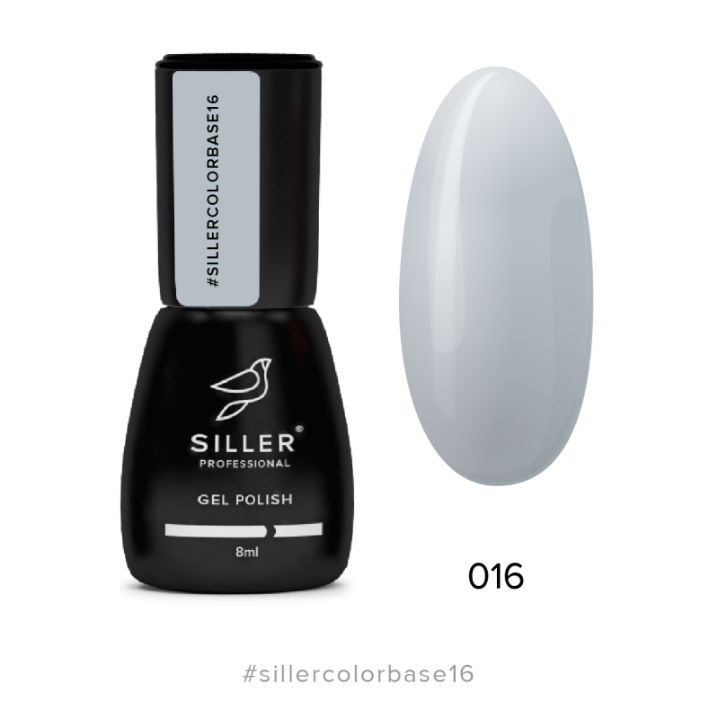 Siller Color Base No16/Gray (8ml) - All Pro Beauty