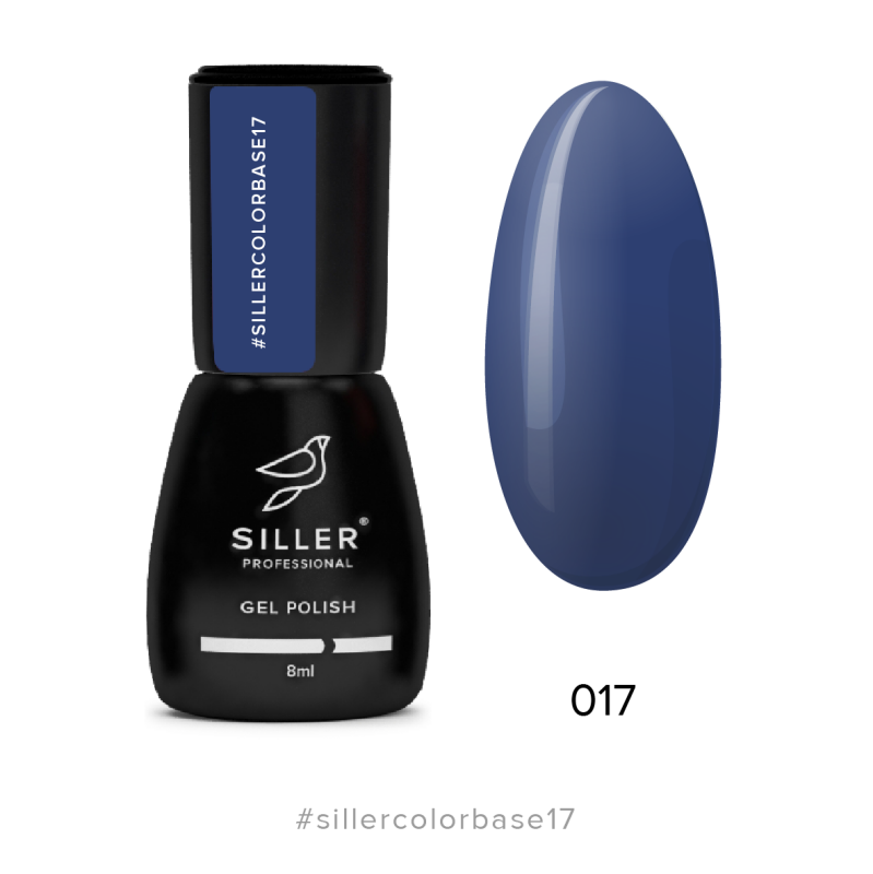 Siller Color Base No17/Dark blue (8ml) - All Pro Beauty